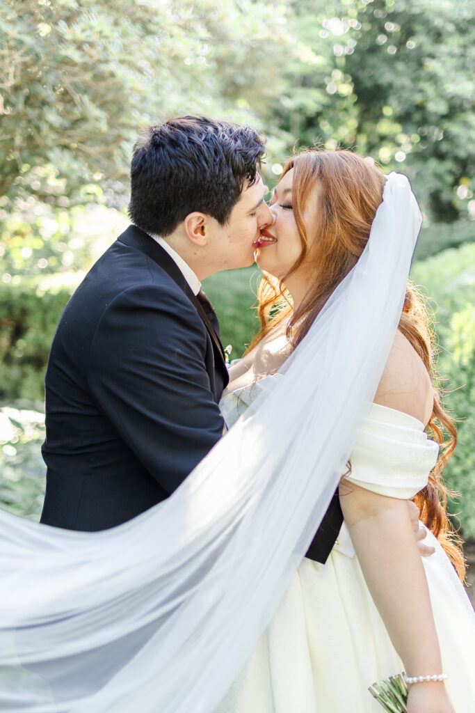 Trinh and Justin capture editorial and genuine moments during bridal portraits at Park Winters by Sacramento Wedding Photographer