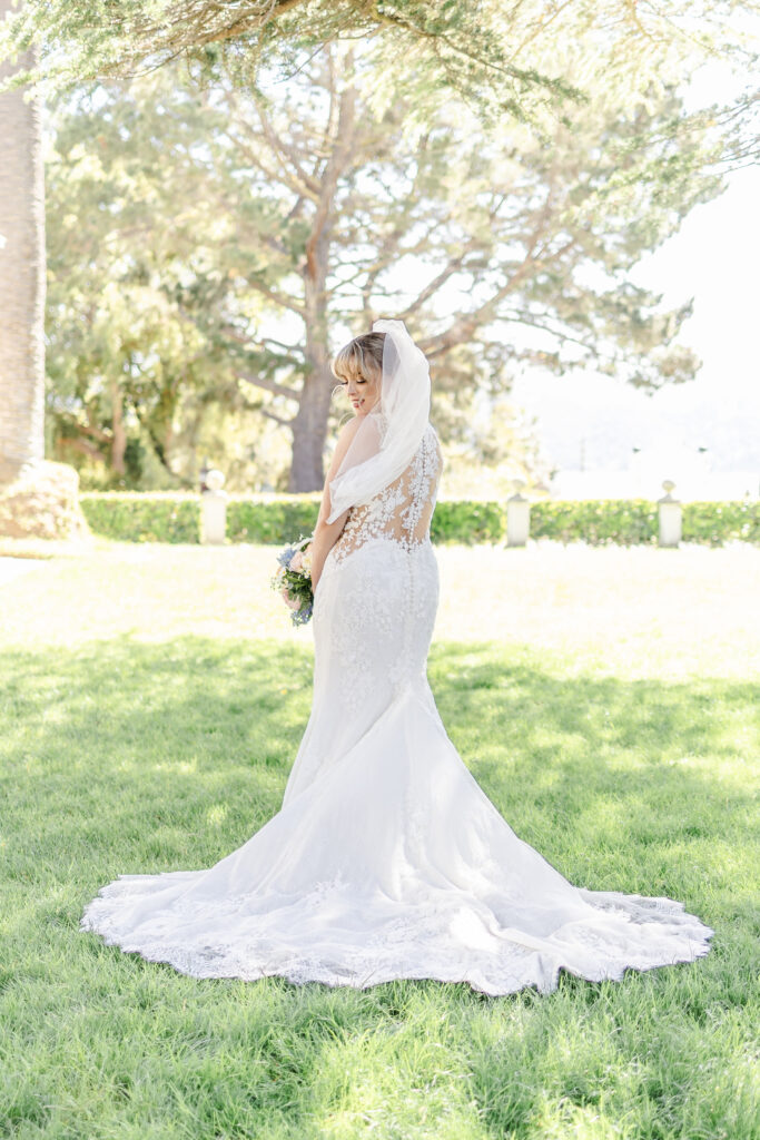 editorial bridal portrait at jefferson street mansion captured by sacramento wedding photographer