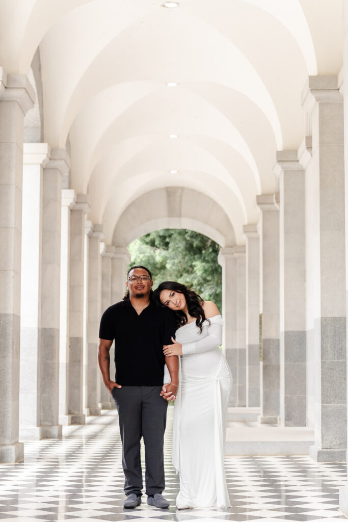 sacramento engagement photos at the state captiol